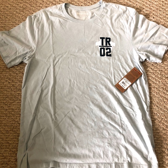 light blue true religion shirt